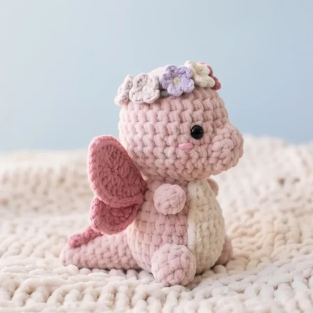 Blossom Dragon – dragon amigurumi crochet pattern (photo 2)