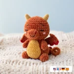 Ember Dragon – amigurumi dragon crochet pattern