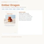Ember Dragon – amigurumi dragon crochet pattern (photo 3)