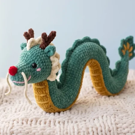 Lucky Long Dragon – crochet pattern dragon (photo 2)