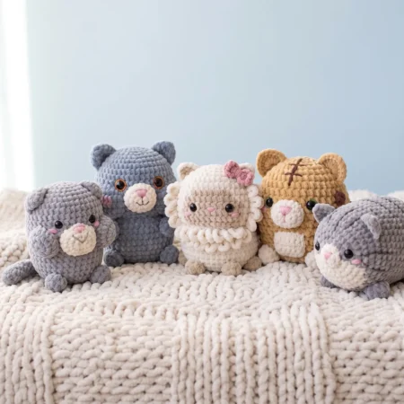 Kitty Pack – easy crochet cat