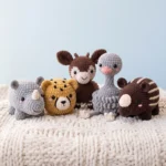 Safari Babies – no-sew amigurumi crochet pattern