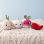 Emotional Support Veg Patch – no-sew amigurumi crochet pattern