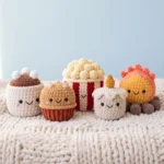 Cozy Autumn Treats – no-sew amigurumi crochet pattern