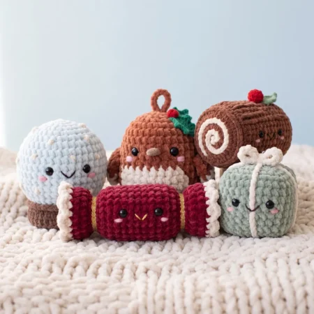 Christmas Morning Minis – crochet christmas items