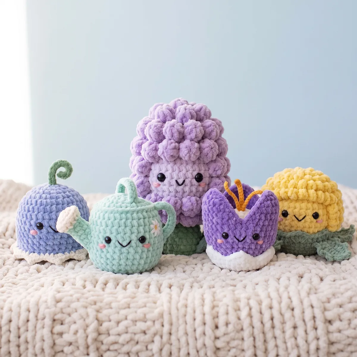 Bloom Babies 1 Bloom Babies – no-sew amigurumi crochet pattern