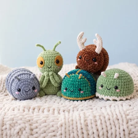Bug Hotel – no-sew amigurumi crochet pattern