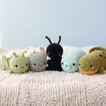 Garden Crawlers – no-sew amigurumi crochet pattern