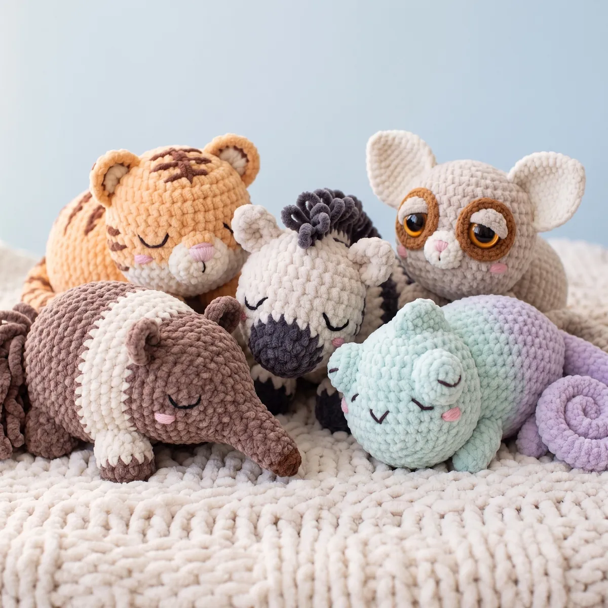 Nap Club 1 Nap Club – no-sew amigurumi crochet pattern