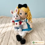 Alice Doll Amigurumi Pattern, Adorable Crochet Toy, Easy DIY Plush, Ha – FullAmigurumi crochet pattern (photo 3)