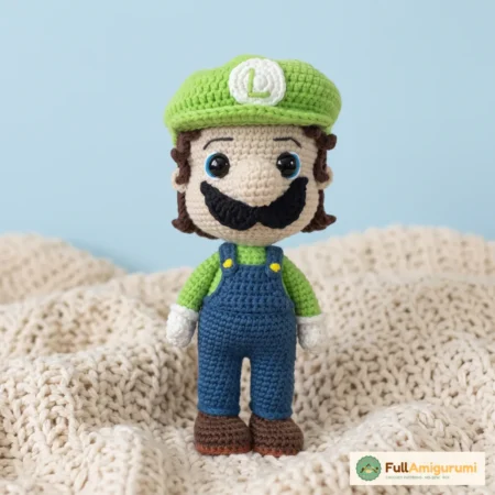 Mario Brothers Crochet Pattern: Amigurumi Baby Toy (PDF Pattern – FullAmigurumi crochet pattern (photo 2)