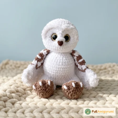 Owl CROCHET PATTERN Amigurumi snowy owl English pattern, PDF Christmas – FullAmigurumi crochet pattern