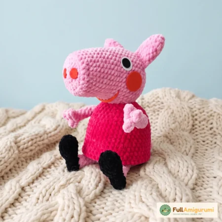 Pig Amigurumi, crochet pattern, English PDF – FullAmigurumi crochet pattern