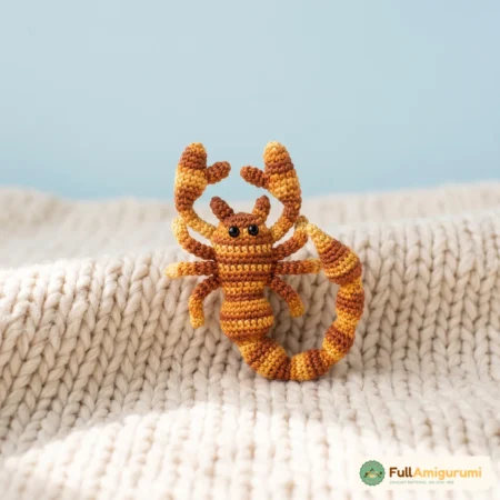 Scorpio brooch – FullAmigurumi crochet pattern