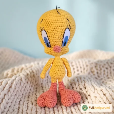 Tweety Bird Amigurumi Pattern, Yellow bird amigurumi – FullAmigurumi crochet pattern (photo 2)
