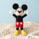 Vintage Crochet Pattern Mickey and Minnie Mouse Dolls Vintage Soft Toy – FullAmigurumi crochet pattern (photo 4)