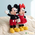 Vintage Crochet Pattern Mickey and Minnie Mouse Dolls Vintage Soft Toy – FullAmigurumi crochet pattern (photo 5)