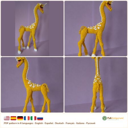 Sunny Giraffe crochet pattern