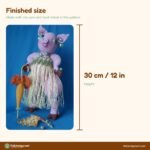 Hula Piggy crochet pattern