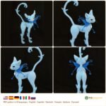 Blue Fairy Cat crochet pattern