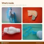 White Unicorn crochet pattern