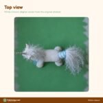 White Unicorn crochet pattern
