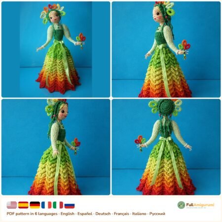 Autumn Fairy Doll crochet pattern