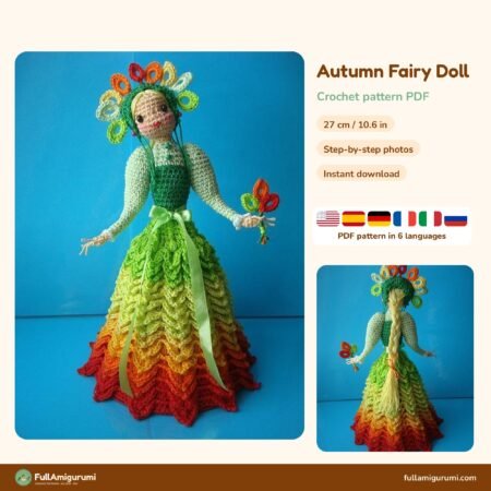 Autumn Fairy Doll crochet pattern