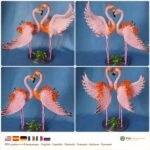 Flamingo Couple crochet pattern