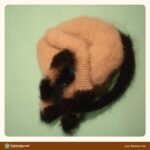 Lazy Siamese Cat crochet pattern