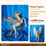 Winged Pegasus crochet pattern