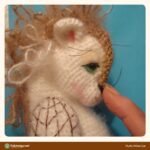 Fluffy White Cat crochet pattern