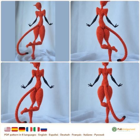 Red Fox Dancer crochet pattern