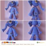 Denim Elephant crochet pattern