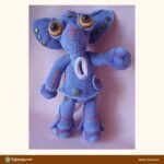 Denim Elephant crochet pattern