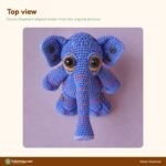 Denim Elephant crochet pattern
