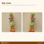 Forest Fairy Doll crochet pattern