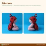 Ladybug Dreamer Doll crochet pattern