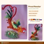 Proud Rooster crochet pattern