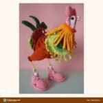 Hen with Chicks crochet pattern