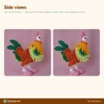 Hen with Chicks crochet pattern