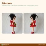 Ladybug Girl Doll crochet pattern