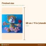 Rainbow Lion Cub crochet pattern