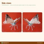 White Butterfly crochet pattern