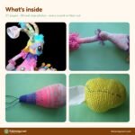 Rainbow Fantasy Creature crochet pattern