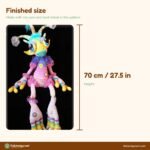 Rainbow Fantasy Creature crochet pattern