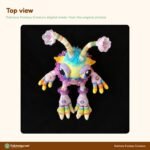 Rainbow Fantasy Creature crochet pattern