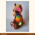 Rainbow Stacking Horse crochet pattern
