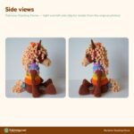 Rainbow Stacking Horse crochet pattern