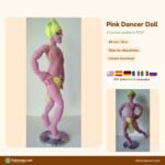 Pink Dancer Doll crochet pattern